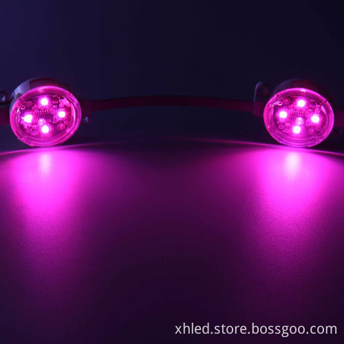 High Quality Mircle Bean Brand Outdoor 0.9W SMD5050 IP67 DMX Waterproof DC15V RGB Led Pixels